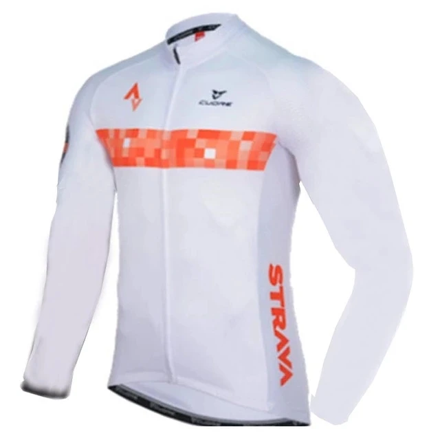 Strava Мужская велосипедная Джерси, комплект с длинными рукавами, MTB велосипедная одежда, Джерси, Мужская одежда для велоспорта, велосипедная одежда, гель 1