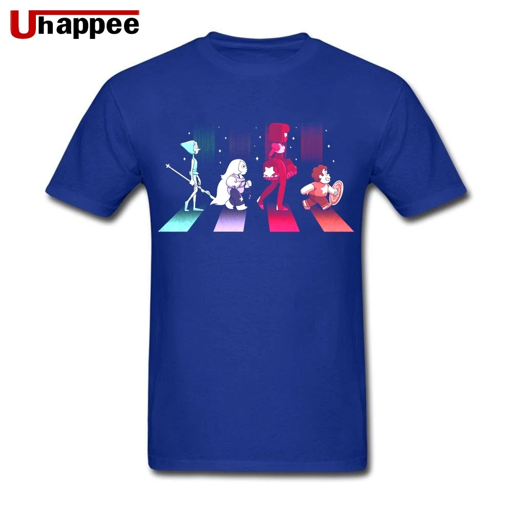 Swagger Steven Universe Tee Homme Slim Fit черные футболки с короткими рукавами и цветным принтом Мужская одежда размера XXXL - Цвет: Синий