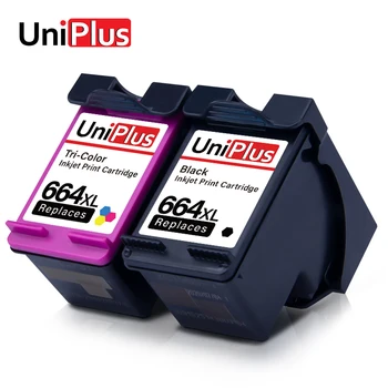 

UniPlus 664XL Refill Ink Box Replacement for HP 664 XL hp664 Ink Cartridge Deskjet Printer 1115 1118 2135 2136 2138 2675 2676