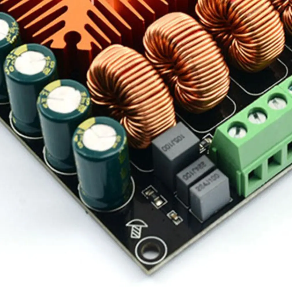WM-033U усилитель TDA7498E высокой мощности цифровой усилитель мощности плата 2,0 HIFI стерео 160 Вт* 2 Поддержка BTL220W DC12V-36V