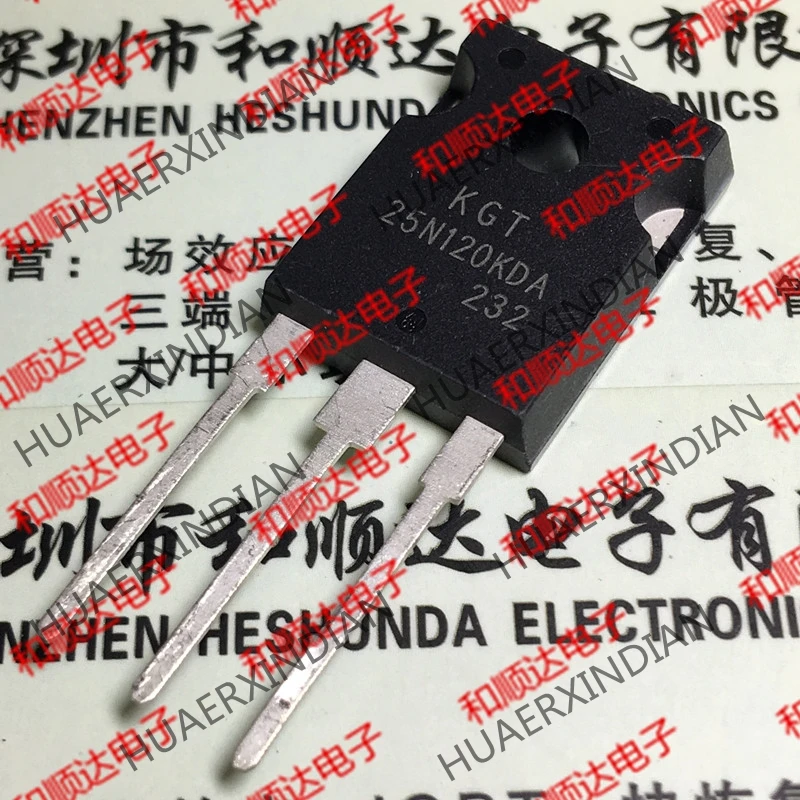 5 шт., новые оригинальные кнопки KGT25N120KDA-247 1200V 25A