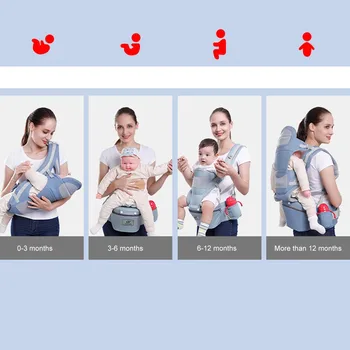 0-48 month career baby carrier infant for back pain