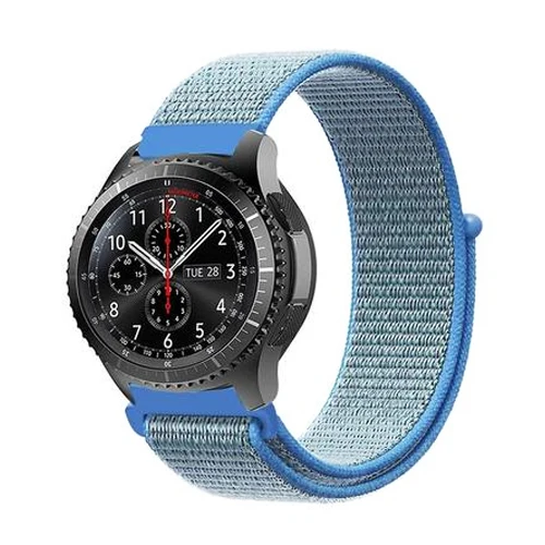 22 мм/20 мм huawei watch gt 2 ремешок для samsung galaxy watch 46 мм 42 мм gear S3 Frontier active 2 40 мм 44 мм S2 amazfit ремешок Bip - Цвет ремешка: 17-tahoe blue