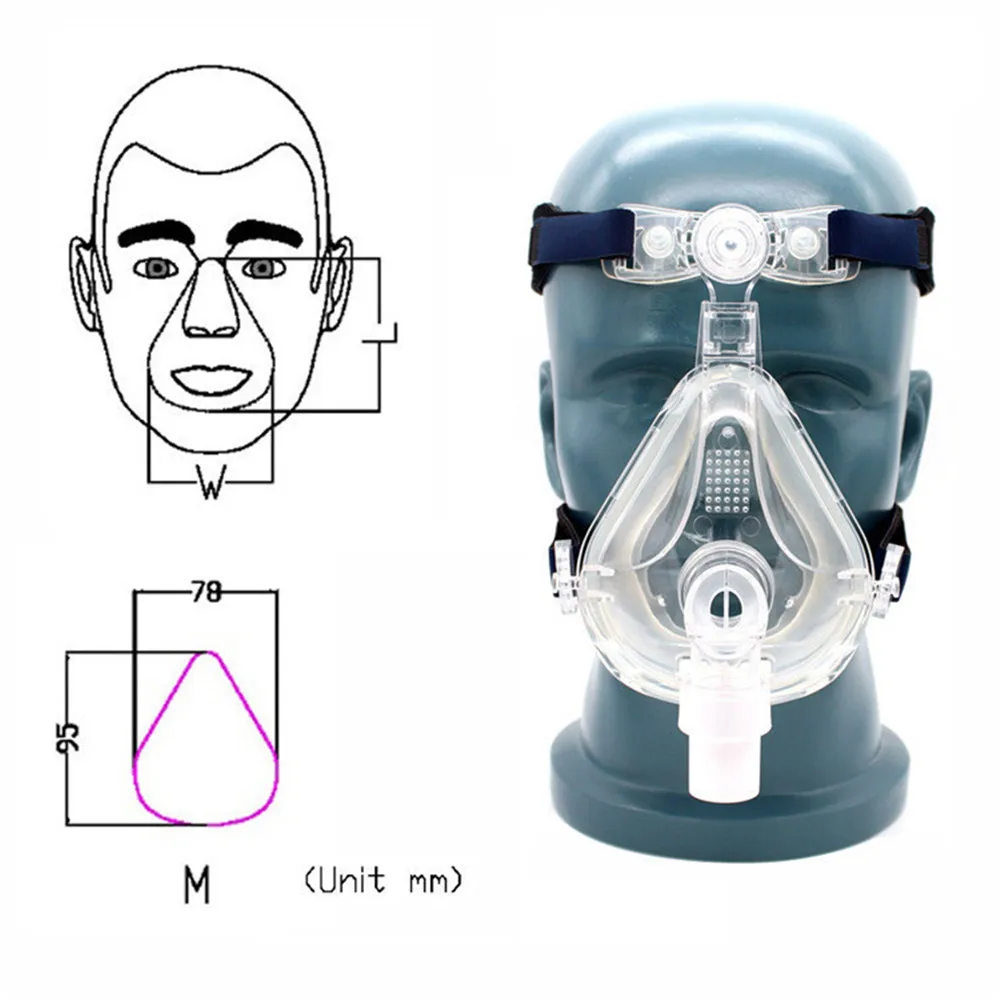 

Breathing Fresh Air Rotation Adapter Adapts Silicone Face Nose Mouth Mask Protects To Different Faces Easy To Wear with Headgear