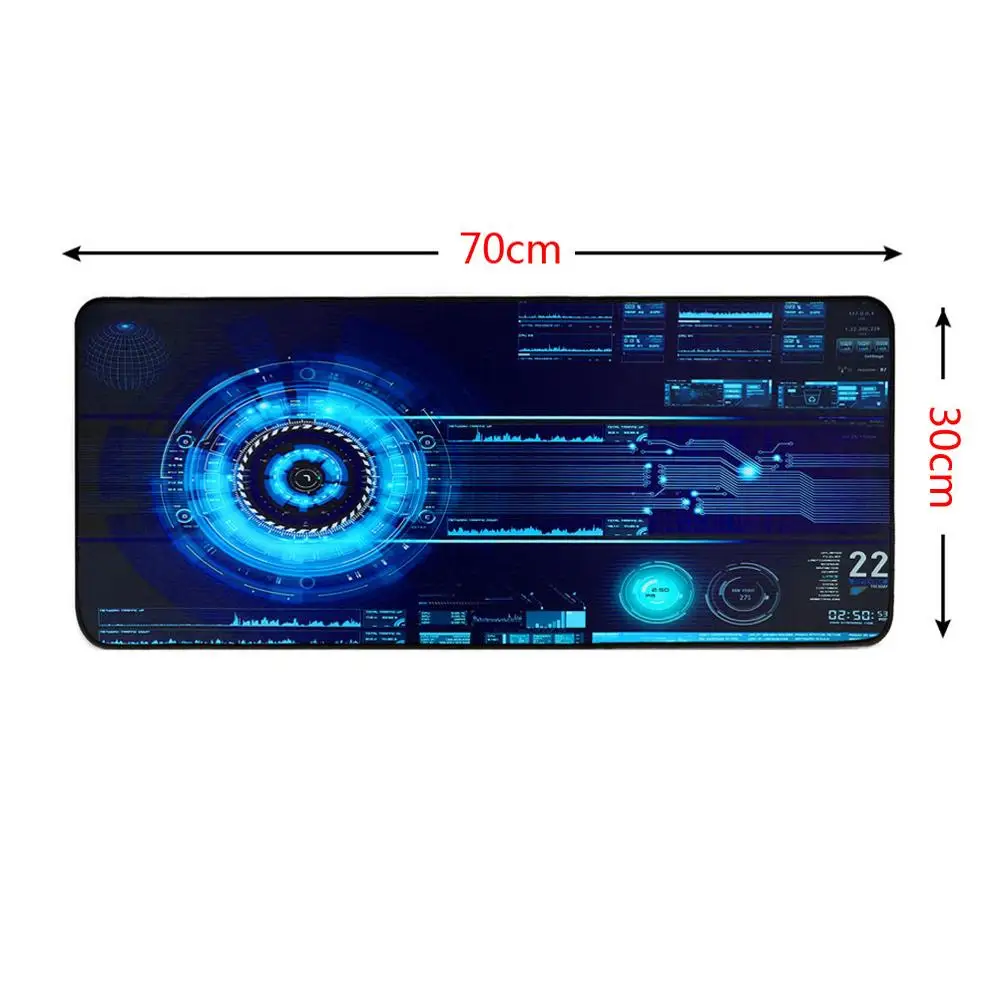700x300 Очень большой игровой коврик для мыши геймер компьютерная коврик для мыши Противоскользящий натуральный резиновый игровой коврик для мыши xl xxl - Цвет: 700x300