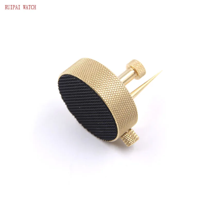 Alloy Watch Movement Balance Wheel Hairspring Support Stand with Nuts Base Accessory Watch Part Repair Tool for Watchmaker