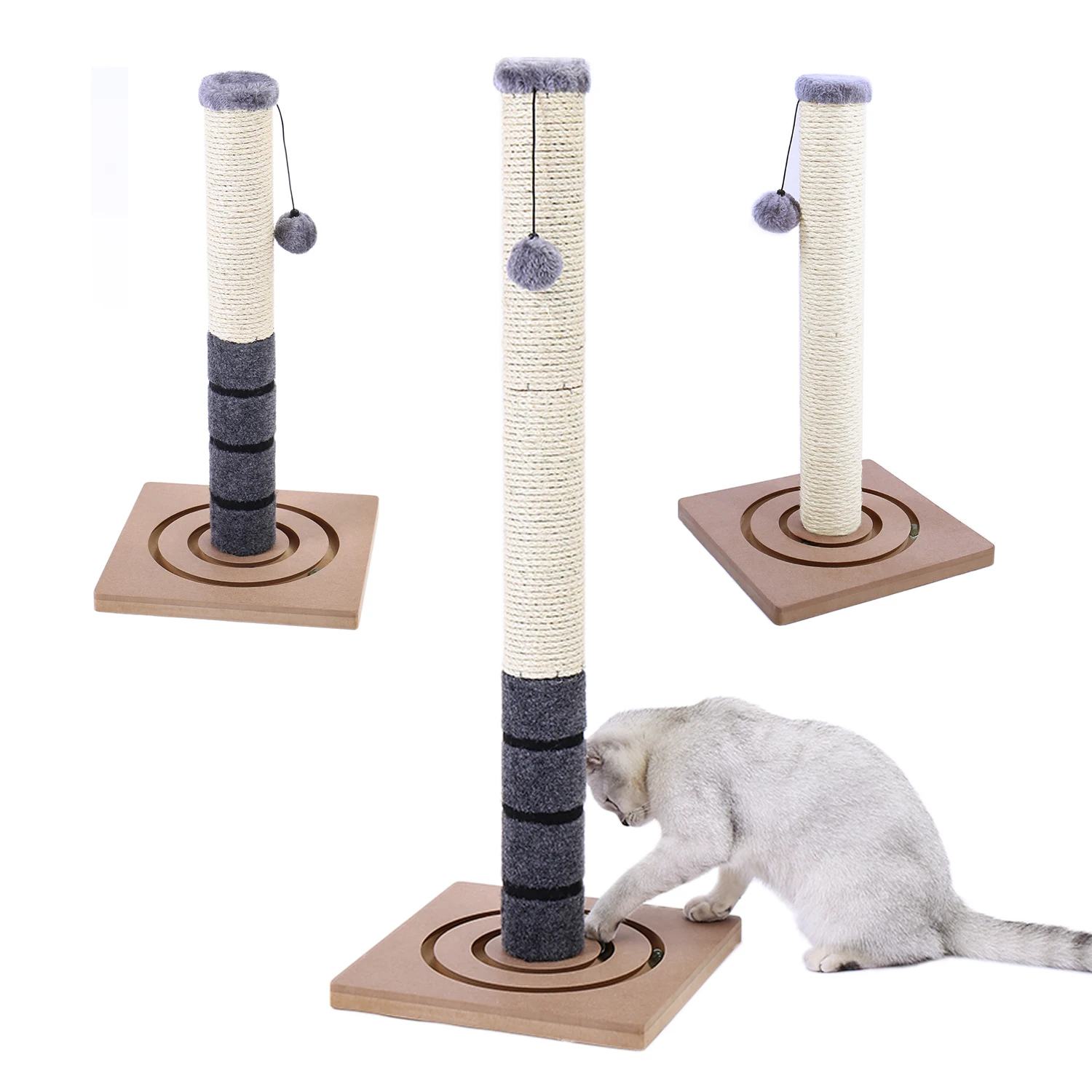 Luxury Pet Cat Tree House Condo Furniture Multi-Layer Cat Tree with Ladder Toy Sisal Scratching Post for Cat Climbing JumpingToy
