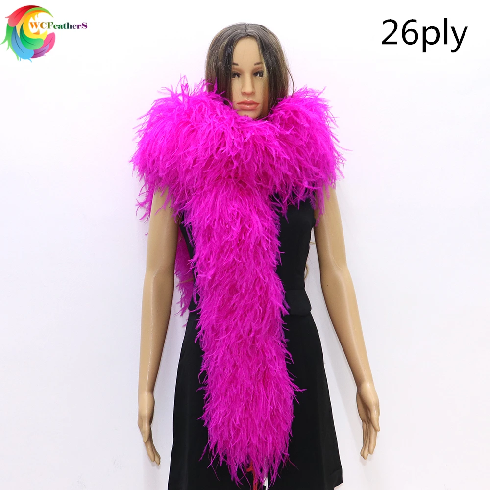 12 Pack DIY Thicker Plush Big Feather Boa Family Shopping Mall Party  Holiday Decoration Apparel Sewing Christmas - AliExpress