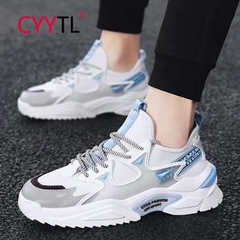 

CYYTL Mens Sneakers Slip-on Lightweight Running Walking Gym Shoes Men's Casual Running Sport Shoes Man Breathable Flats Shoes
