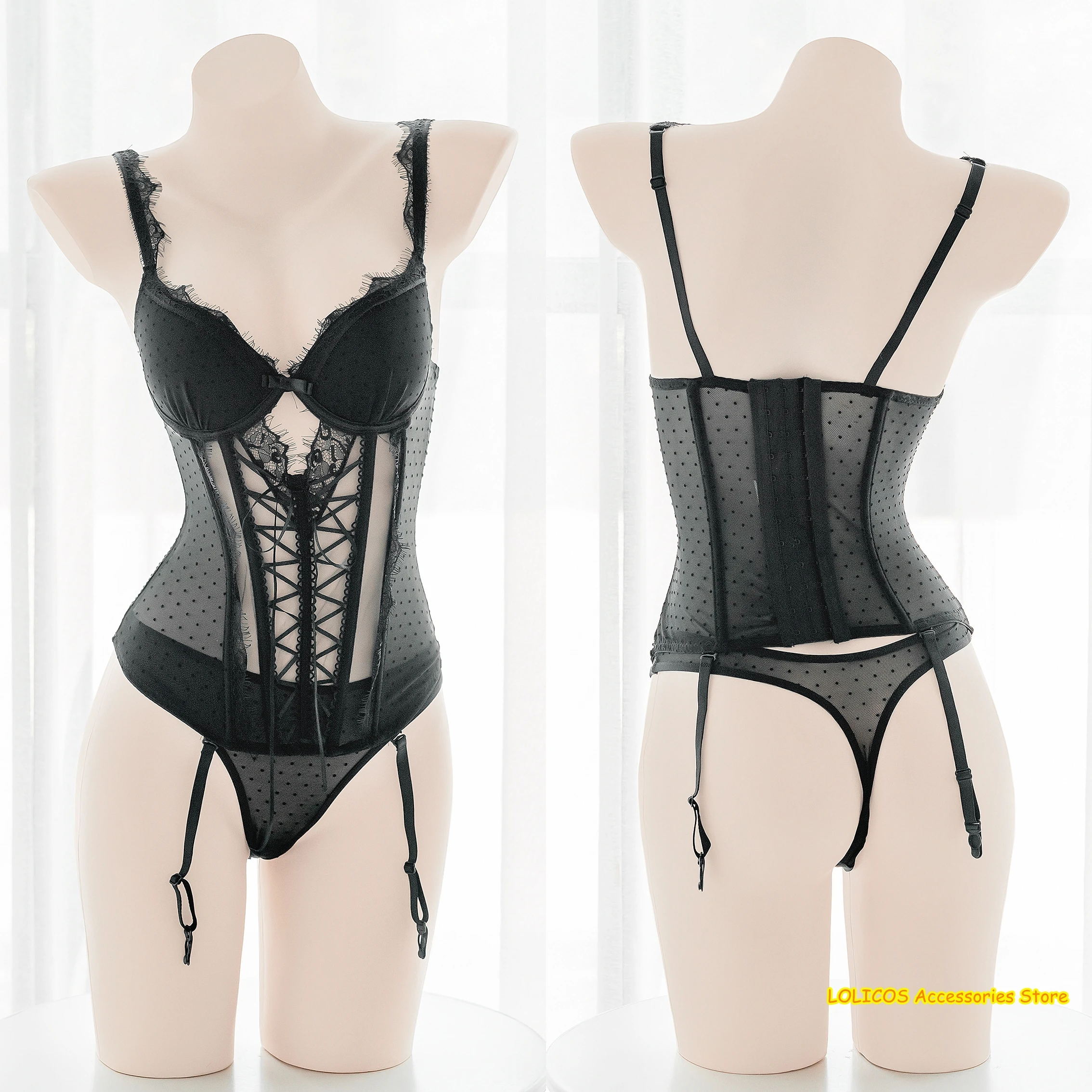 Сексуальный женский кружевной жилет прозрачные комбинезоны нижнее белье костюм