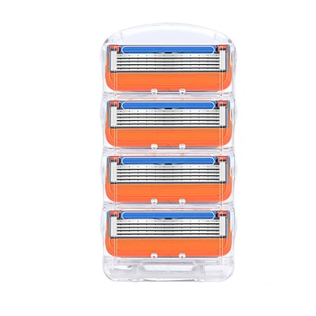 

16pcs/set Razor Blade For Men Face Care 5 Layers Shaving Cassette Stainless Steel Safety Blades