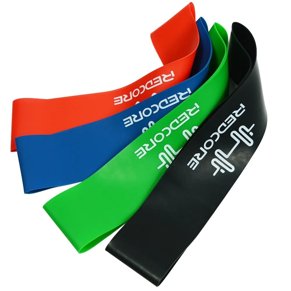 6-Level-Yoga-Resistance-Bands-Workout-Training-Pilates-Rubber-Loops-0-35mm-1-3mm-Sport-Elastic