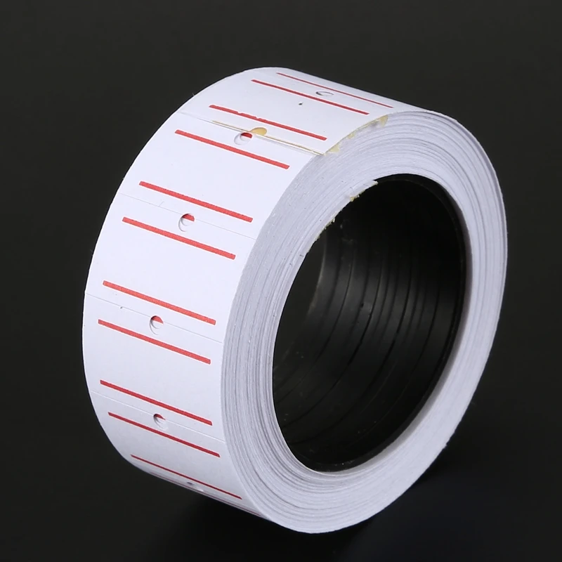 10pcs Self Adhesive Labels Roll Retail Store Price Stickers 21mmx12mm