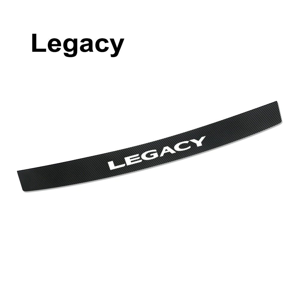 For Legacy Наклейки на багажник автомобиля, декоративные наклейки на задний бампер для Subaru Forester Impreza XV Ascent Legacy BRZ Outback WRX, аксессуары - Название цвета: For Legacy