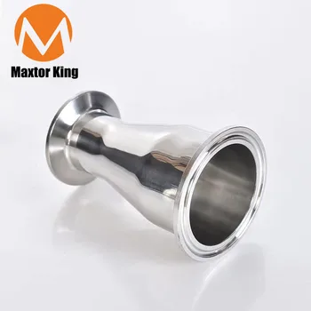 

MK 3/4"- 4" Pipe OD 19mm to 102mm Tri Clamp Reducer SUS304 Sanitary Pipe Fitting Connector For Homebrew