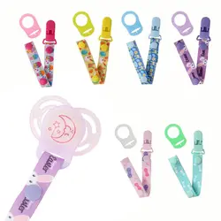 Baby Pacifier Chain with Holder Clip Adapter for MAM Rings Soother Leash Strap Pacifier Chain