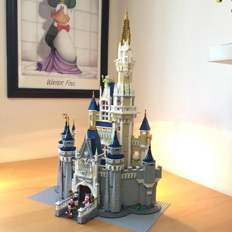 

The Disneys Princess Castle Compatible With lEGOED 71040 16008 Building Blocks Bricks Educational Toys Birthdays Gifts Children