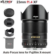 Viltrox lente de foco automático para fujifilm, lente de abertura grande, APS-C compacta, f1.4 xf, câmera de montagem x X-T3, 23mm x20 t30 X-T20 X-T100