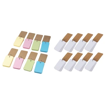 

16-Pack 800-Piece Study Cards, Flash Cards with Binder Rings,Mini Index Cards, Note Cards, Memo Scratch Pads - 8-Pack White & 8-