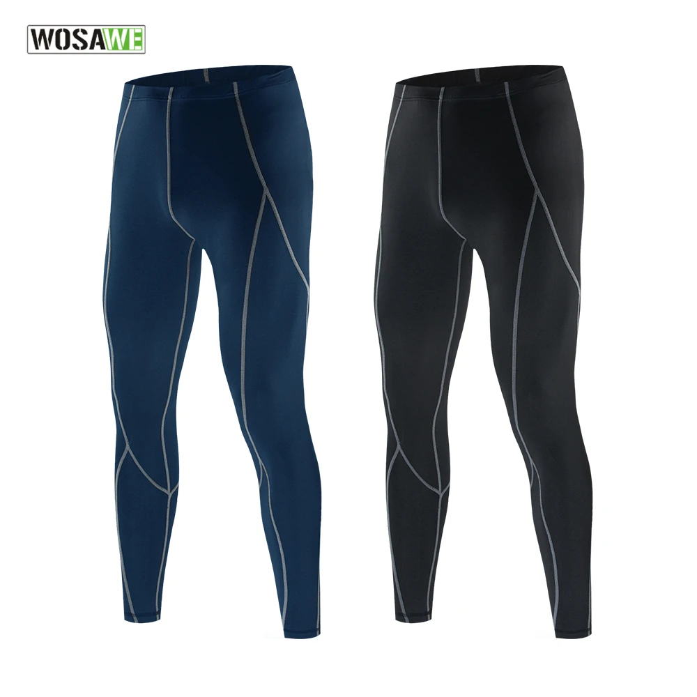 

WOSAWE Spring Autumn Cycling Tights Fitness Running Long Johns Pant MTB Bike Road Bicycle Pants Cycling Trousers