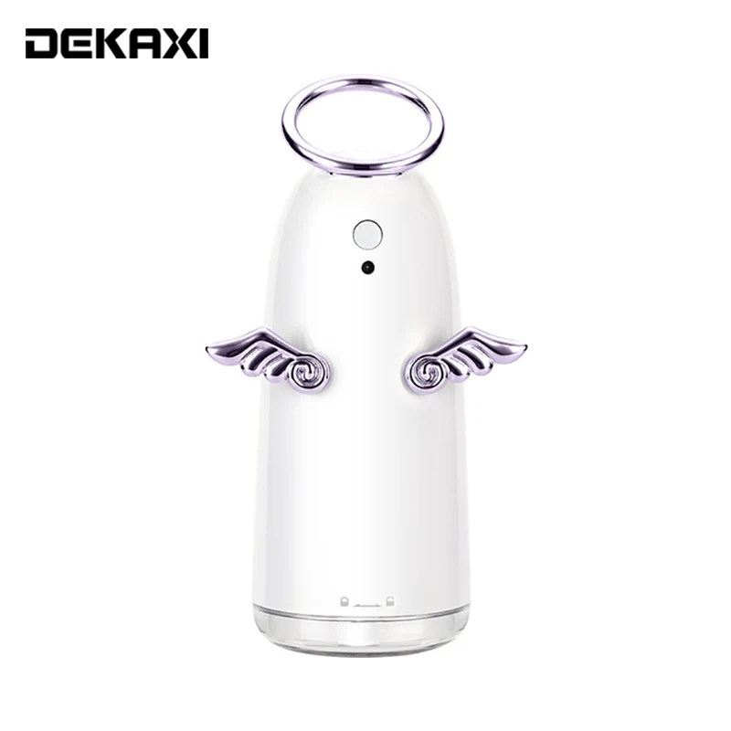 DEKAXI 230 мл USB увлажнитель воздуха Угол эфирного масла диффузор ароматерапия Распылитель домашний тумана Fogger со светодиодными ночными огнями