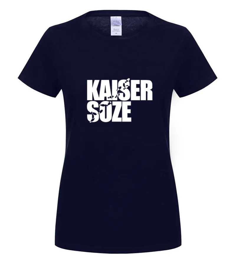 Модная футболка 100 хлопок забавная Wo футболка kaiser soze белая унисекс крутая футболка - Цвет: women navy
