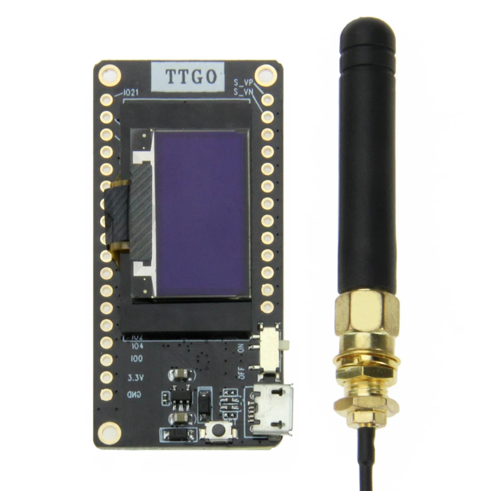 Модуль LILYGOTTGO LORA32 V2.0 433/868/915 МГц ESP32 LoRa OLED дисплей дюймовая SD карта дюйма Bluetooth Wi-Fi