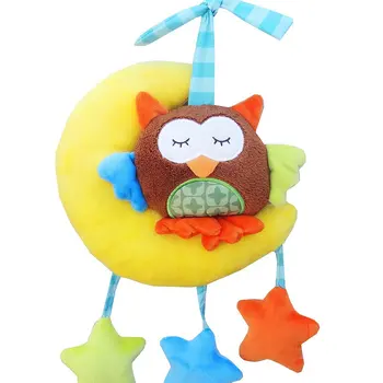 

Colorful Baby Label Appease Towel Toy Soft Cartoon Flat Infant Toddler Hand Towel With Teether Ring Rattles Toys