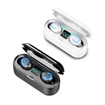 

Bluetooth 5.0 wireless earphones headphone Touch Control Earphones Stereo sport Headset LED Display Gaming Auriculare