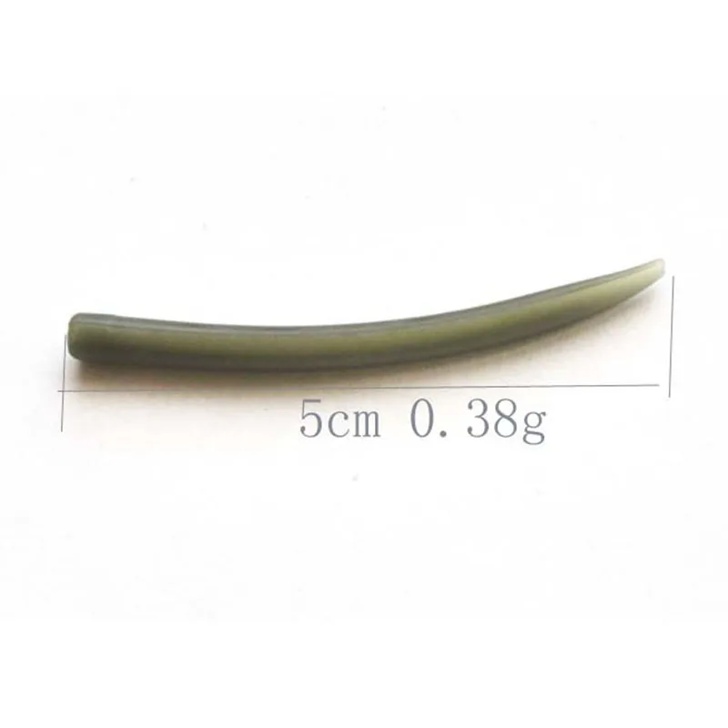

3.5/5cm Anti Rig Sleeves Carp Fishing Terminal End Tackle For Carp Swivel 30pcs Durable Rig Sleeves