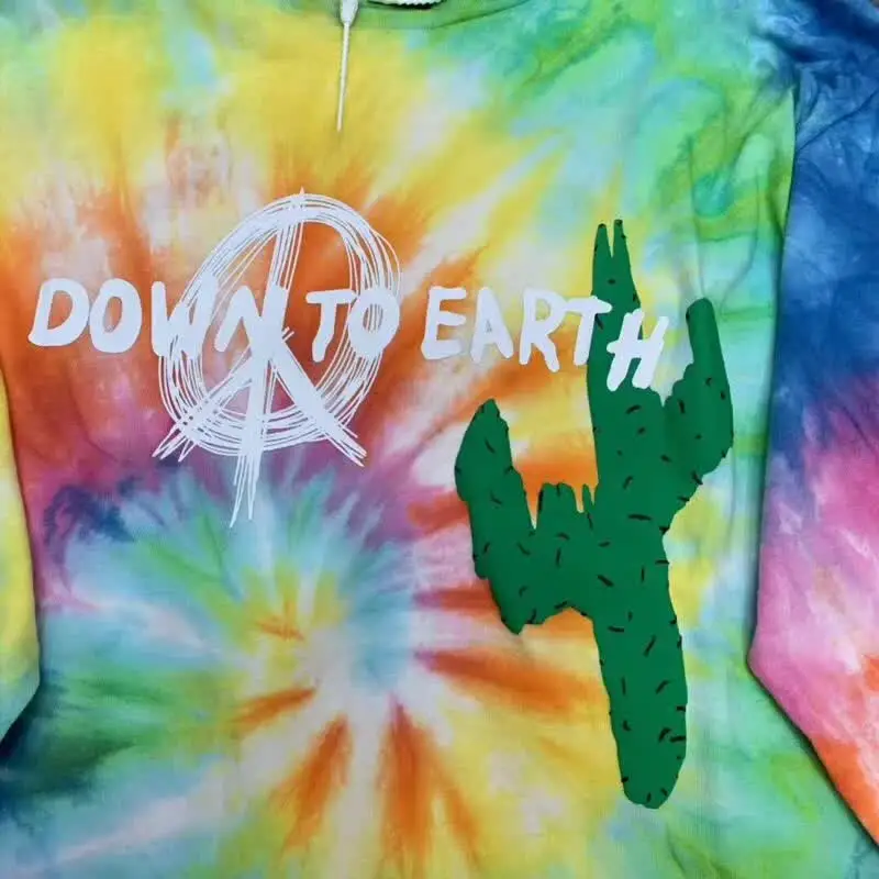Мужские и женские футболки Astroworld t-shirt новая футболка с изображением Трэвиса Скотта, футболка с принтом граффити, галстук-краситель, астромир, топы