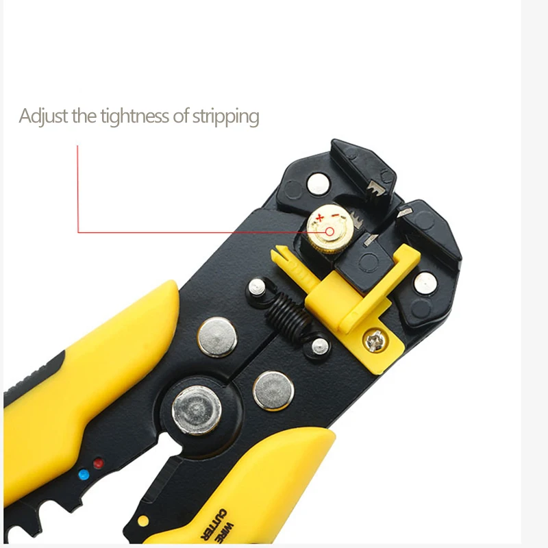 0.2-6mm Crimper Cable Cutter Multifunctional Pliers High-precision Automatic Wire Stripper For Cable Cutting Hand Electric Tools