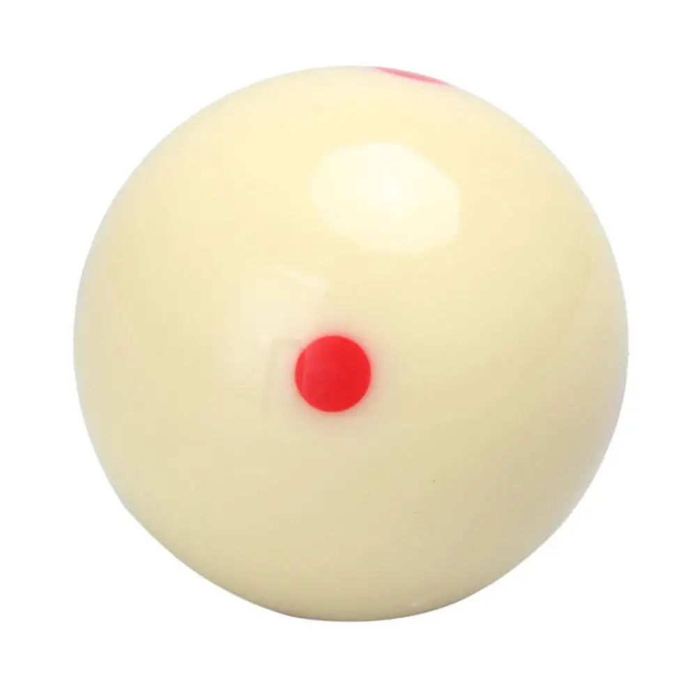 Professional White Cue Ball Spot Measle Pool Billiard Practice Training Cue Ball Snooker Training Balls Accessory for Snooker