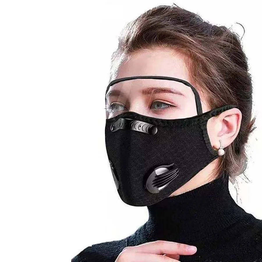 Маска велосипедная многоразовая с фильтром из активированного угля PM2.5 | Красота