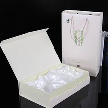 Высококачественная картонная Магнитная коробка упаковка, картонная коробка для ювелирных изделий с логотипом на заказ- DH11723