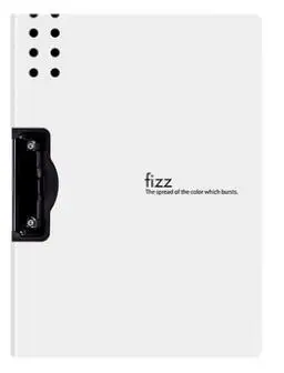 Xiaomi mijia горизонтальная A4 папка матовая текстура портативный пенал 3 слоя толстый блокнот офисное собрание бумаги карманный школьный - Цвет: Белый