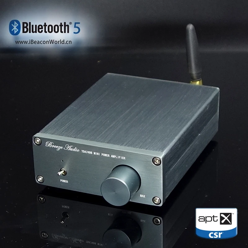 KYYSLB 160WX2 5,0 Bluetooth усилитель QCC3008 чип HIFI домашний усилитель титановая версия TDA7498E цифровой усилитель мощности