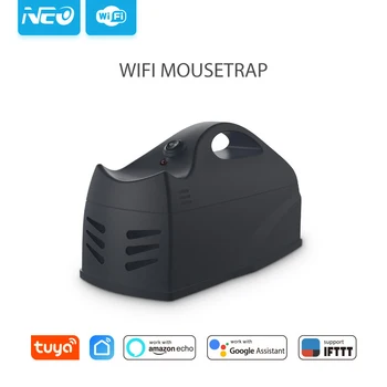 

WiFi Mousetrap Sensor Board Sticky Mice Glue Trap Rodent Rat Snake Bugs Catcher Work with Alexa Google Home IFTTT
