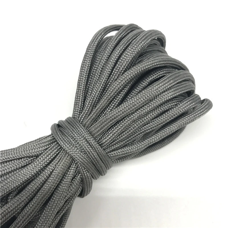 10meters/Lot 6mm Solid Parachute Cord Lanyard Rope Mil Spec Type One Strand Climbing Camping Survival Equipment Paracord
