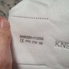Mascarilla KN95 con filtro de seguridad, máscara facial antipolvo FFP2, respirador KN95, reutilizable, protector KN 95, FPP2, 5-100 uds.
