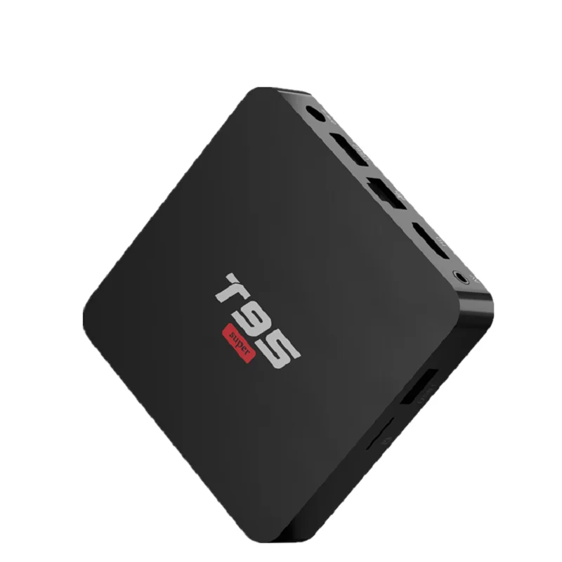 ТВ приставка T95 super Android 10 0 4k 2 4 ГГц Wifi Smart TV Box Allwinner H3 Гб 16