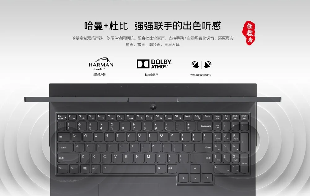 2020 Video Gaming Laptop Lenovo LEGION Y7000 With I7-10750H 16GB 512GBSSD GTX 4G Graphics 15.6 Inch FHD Backlit Typc-C RJ45 HDMI