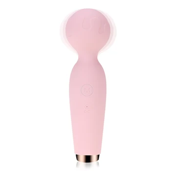 AV Vibrator Dildo Magic Wand USB Recharging Clitoris Stimulator G Spot Massager Vibrating Toy for Couple Fun Sex Toys for Woman 1