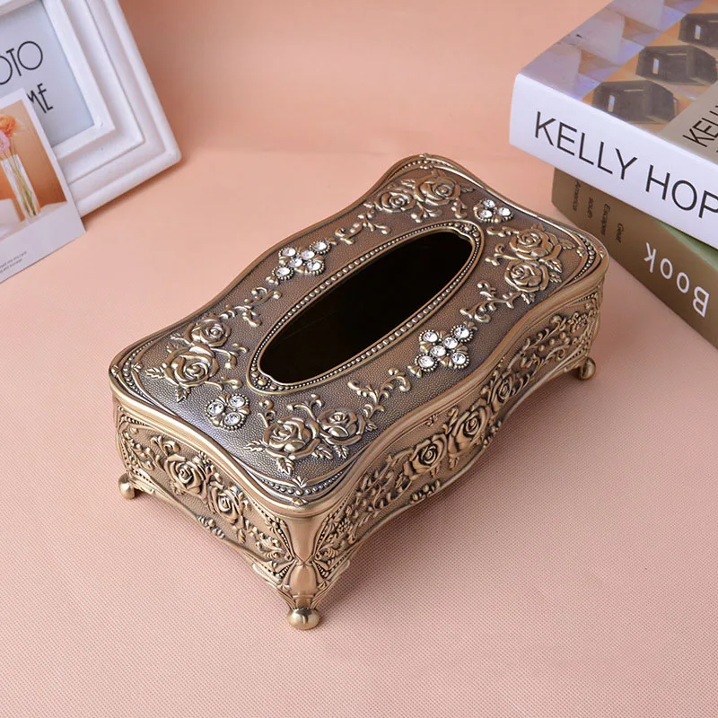 

Cover Car Tissue Box Living Room Holder Napkin Dispenser Paper Towel Room Organizer Home Office Servilletero Home Storage HX50TB
