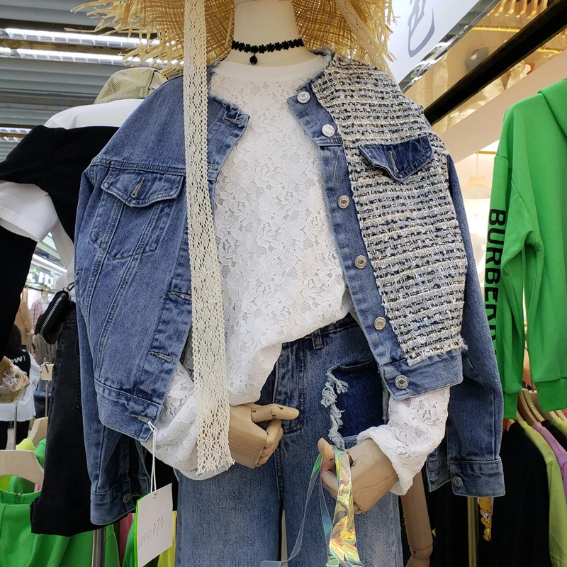 slimming jean jacket