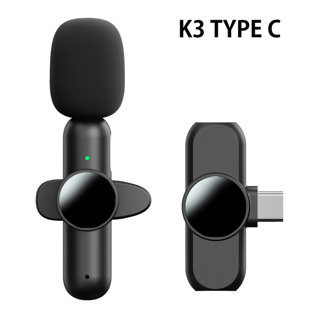 Lavalier Microphone Professional Microphone for Phone Tiktok Studio Vlog Youtube Gamer Sound 2.4G Recording Radio1 to 2