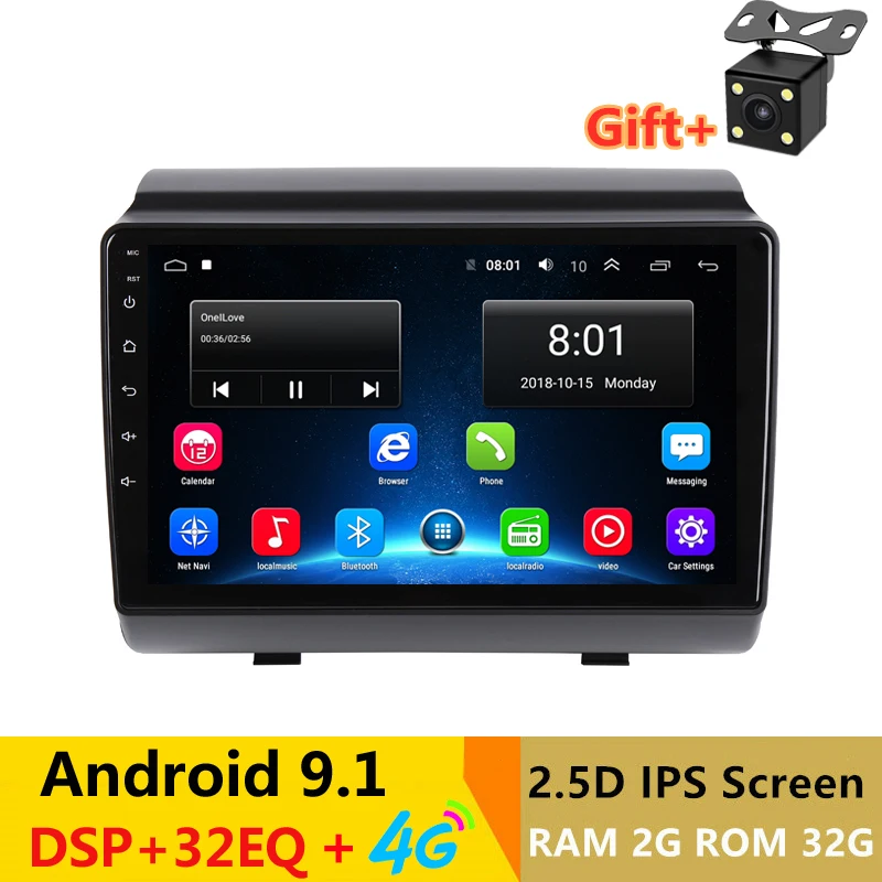 Discount 9" Android 9.1 Car DVD Multimedia Player GPS For Hyundai IX35 2018 headunit audio car radio stereo navigation bluetooth wifi 0