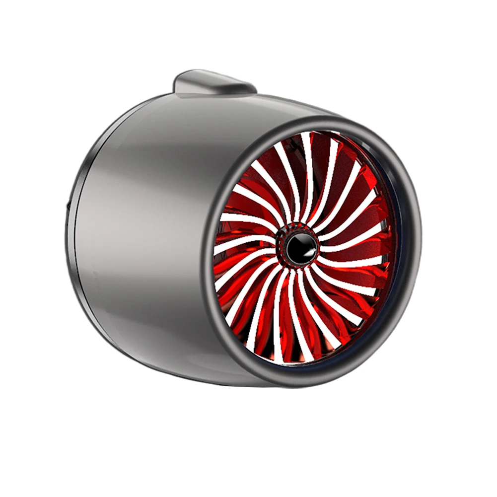 Светодиодный фонарь Air Force 2 Автомобильный ароматизатор на клипсе на сплаве Диффузор запах удалить стильный аромат лист прочные декорации ароматизатор вентиляция - Название цвета: Grey Red Light