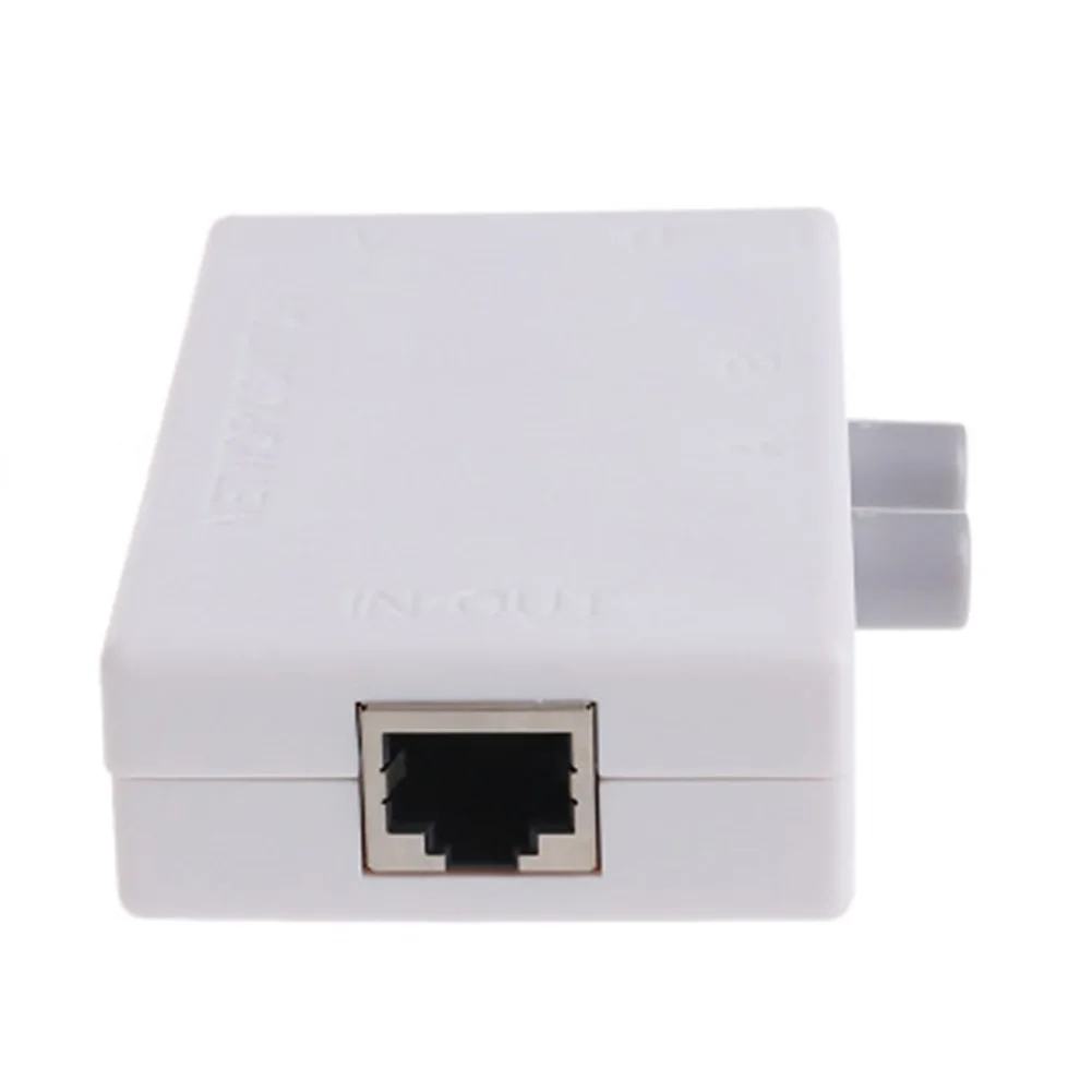 2 порта сетевой коммутатор Ethernet низкая стоимость Destop Plug And Play простой в эксплуатации мини современный бесшумный RJ45 практичная Экономия пространства
