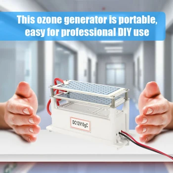 

Hot Sale Portable Ozone Generator 220V/ 110V/ 12V Air Purifier Ozonizer Sterilizer For Home Or Car Use